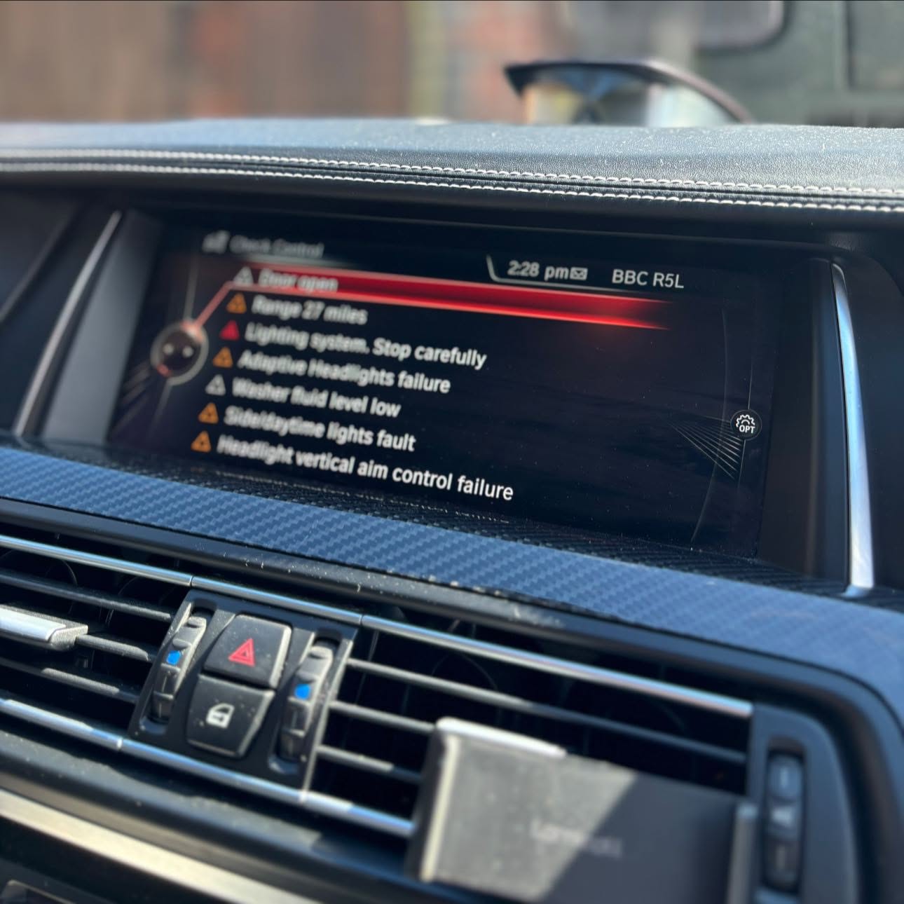 BMW M5 — Same Care, Every Vehicle — faults