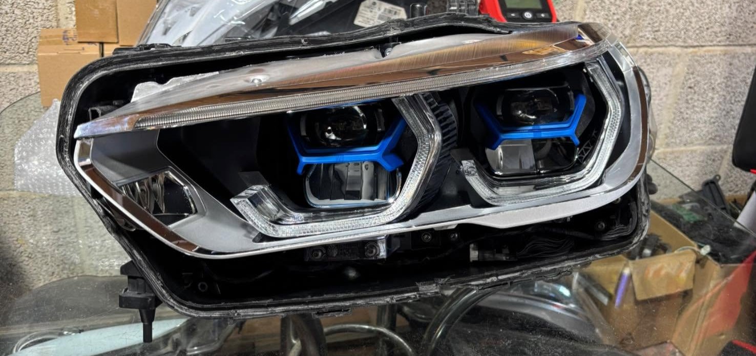 BMW X5 — Laser Headlight Reseal — inspection