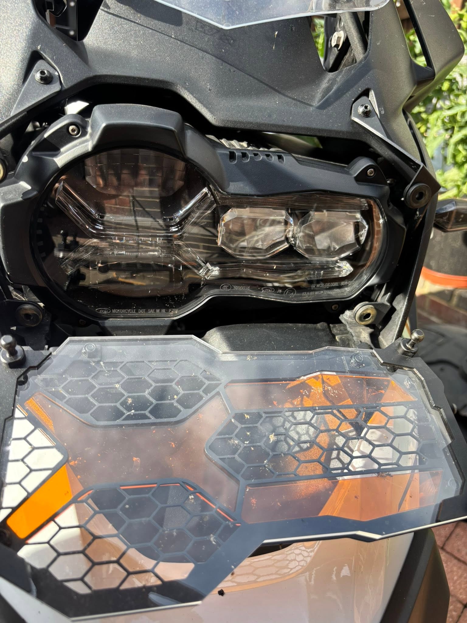 BMW R 1250 GS Adventure — LED Headlight Repair — headlight
