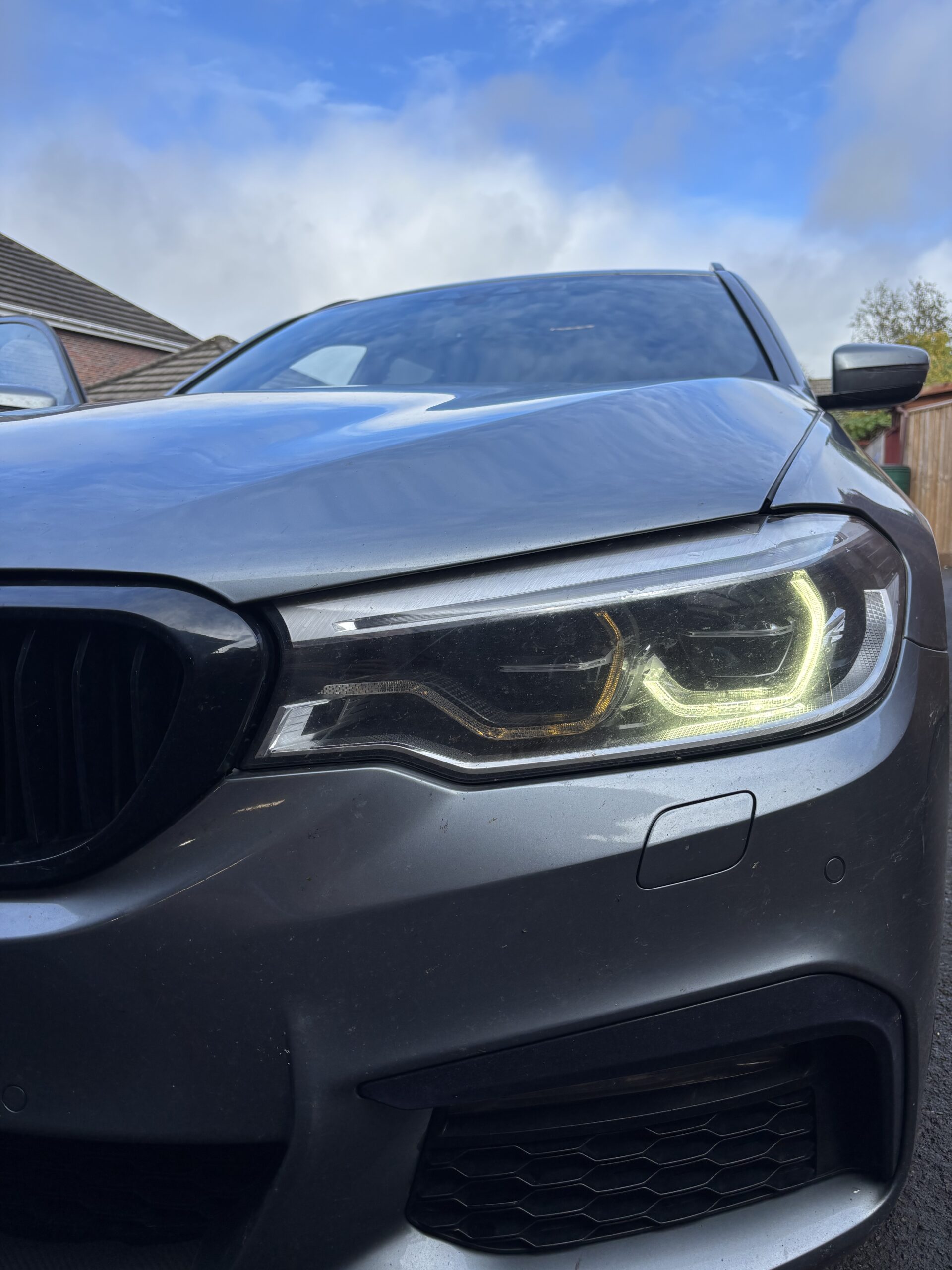 BMW G30 — DRL Light Guide Repair — before