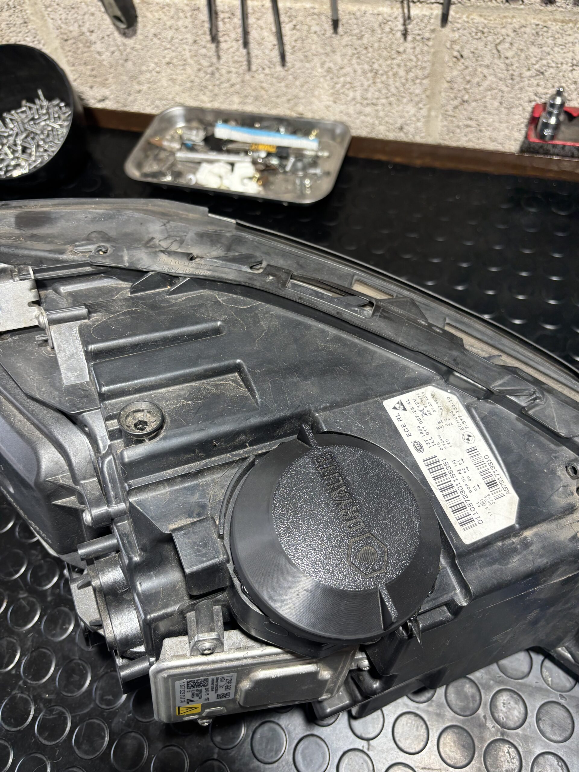 BMW 5 Series F10 — Full Headlight Refurbishment