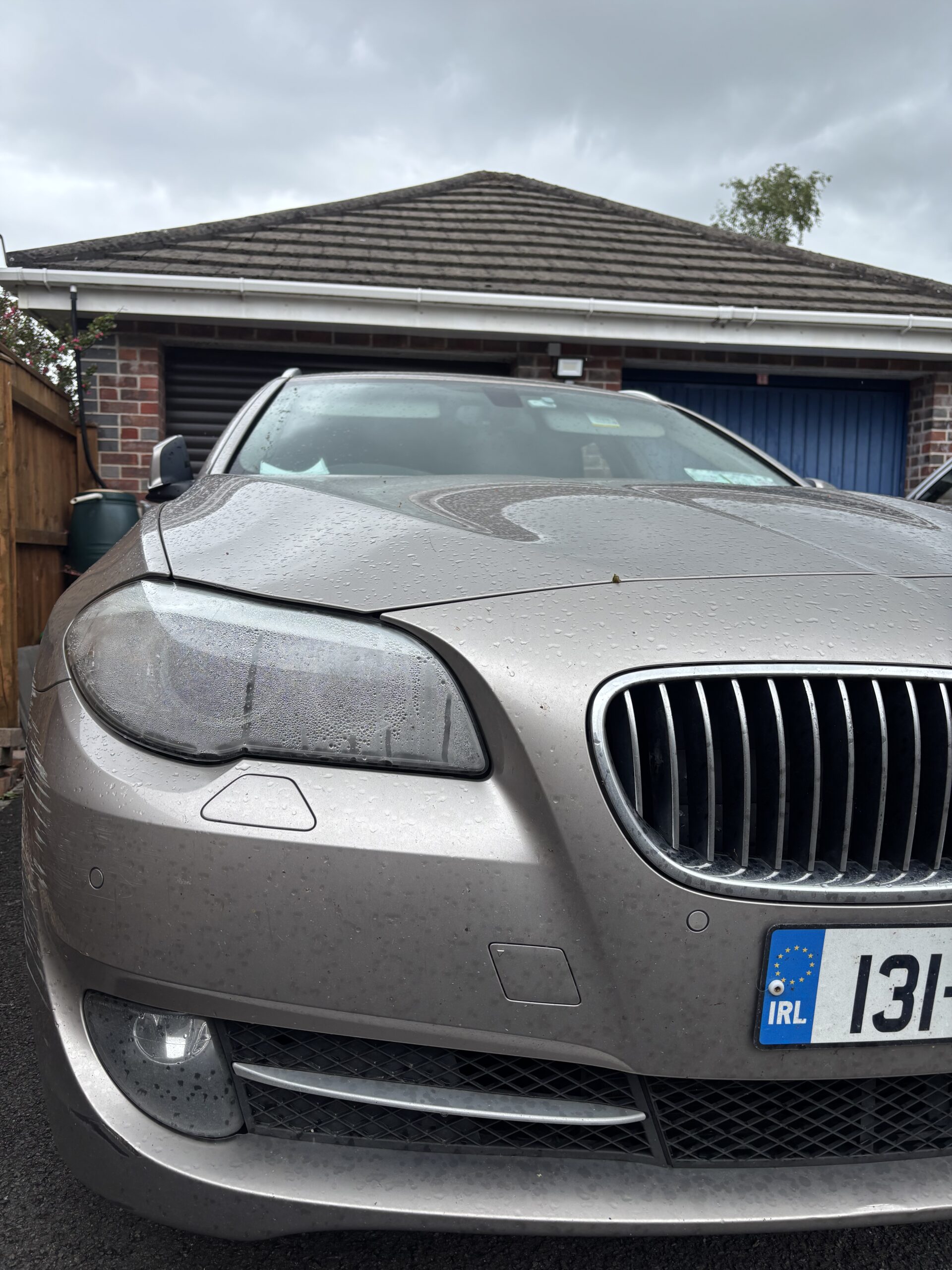 BMW 5 Series F10 — Severe Condensation & Corrosion — before — left