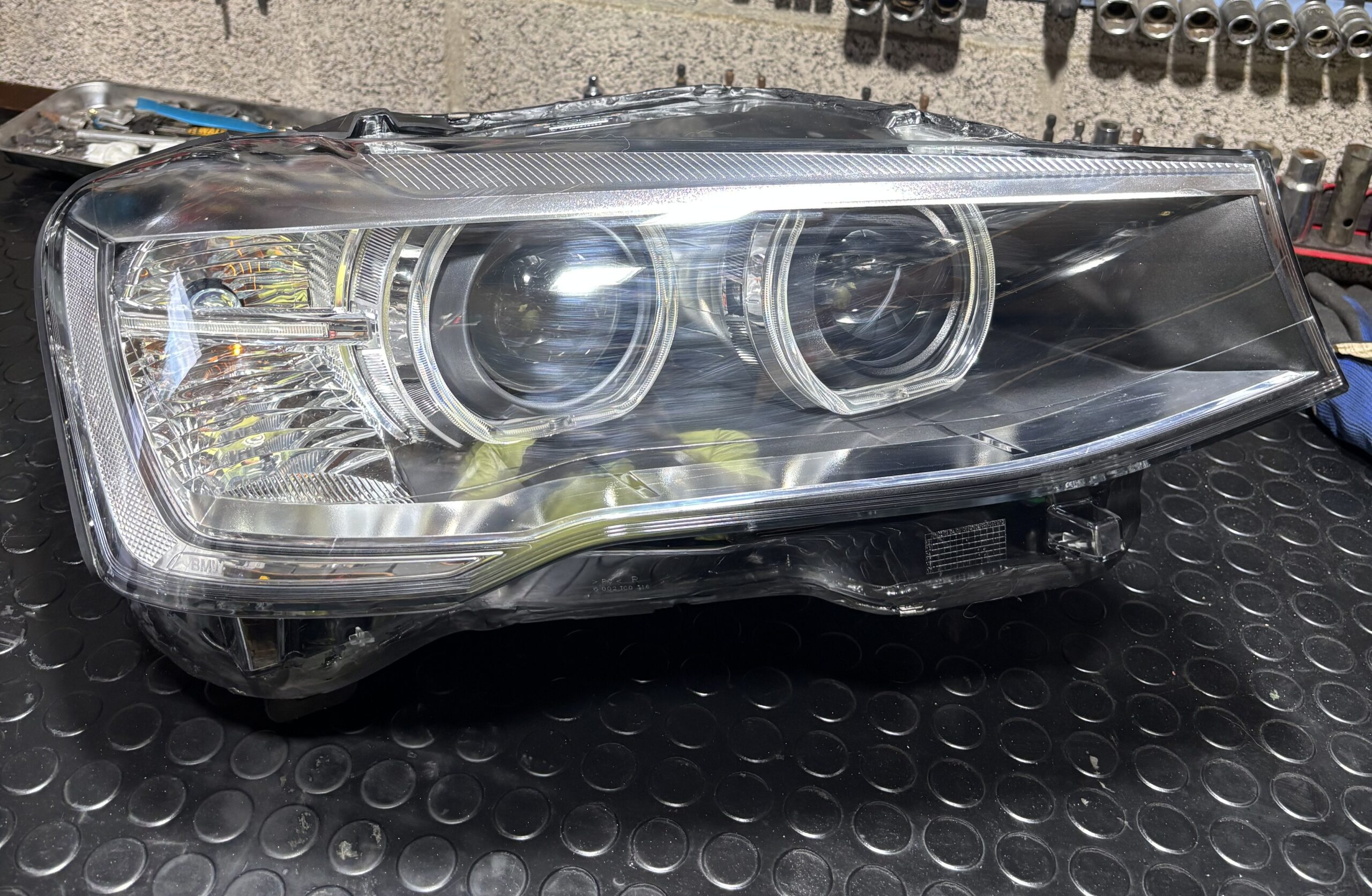 BMW X3 — Burnt Components & Smoke Damage