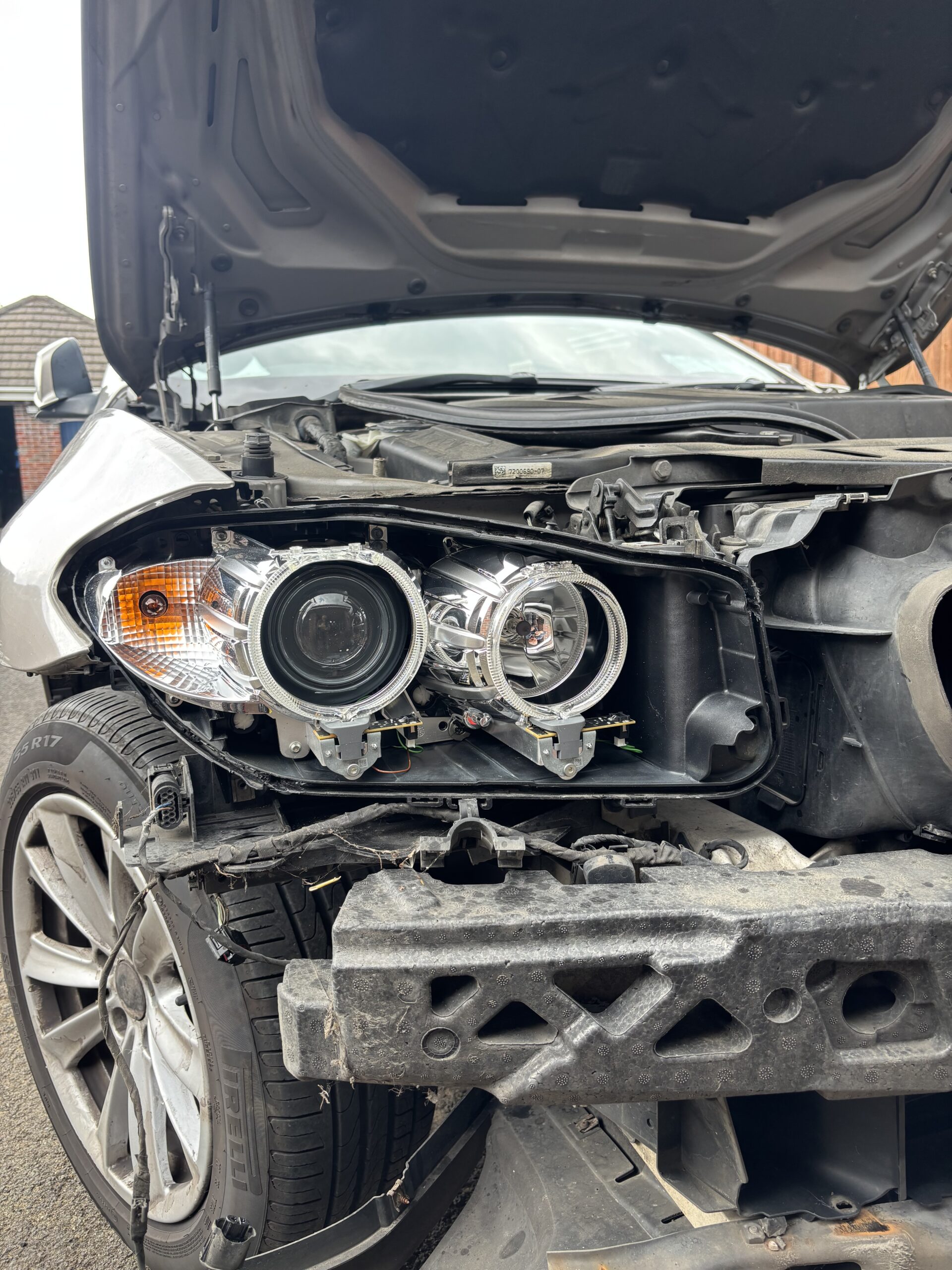BMW 5 Series F10 — Severe Condensation & Corrosion — repair process